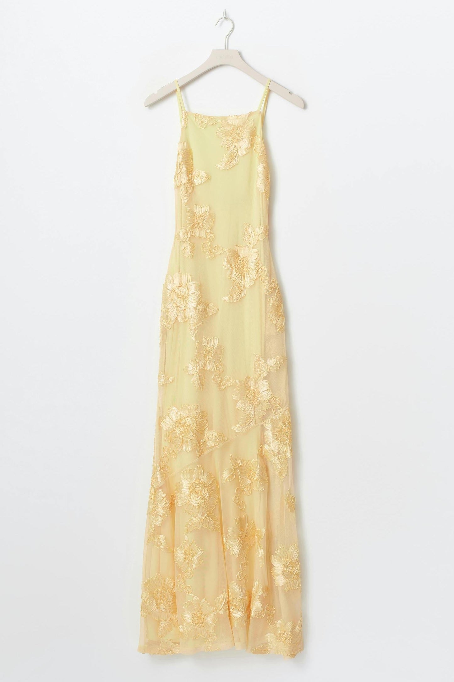Jacquard Embroidery Maxi Dress