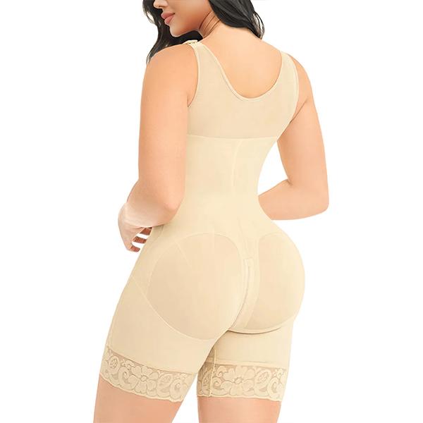 Tummy-lifting and hip-lifting pressure-free body shaping garment