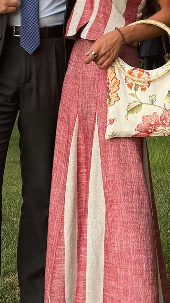 Linen Stripe Suit