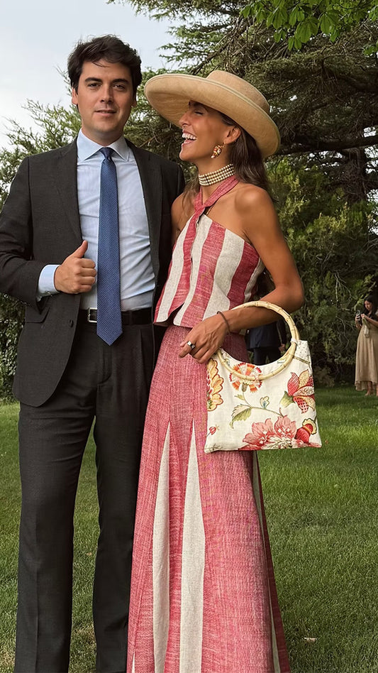 Linen Stripe Suit